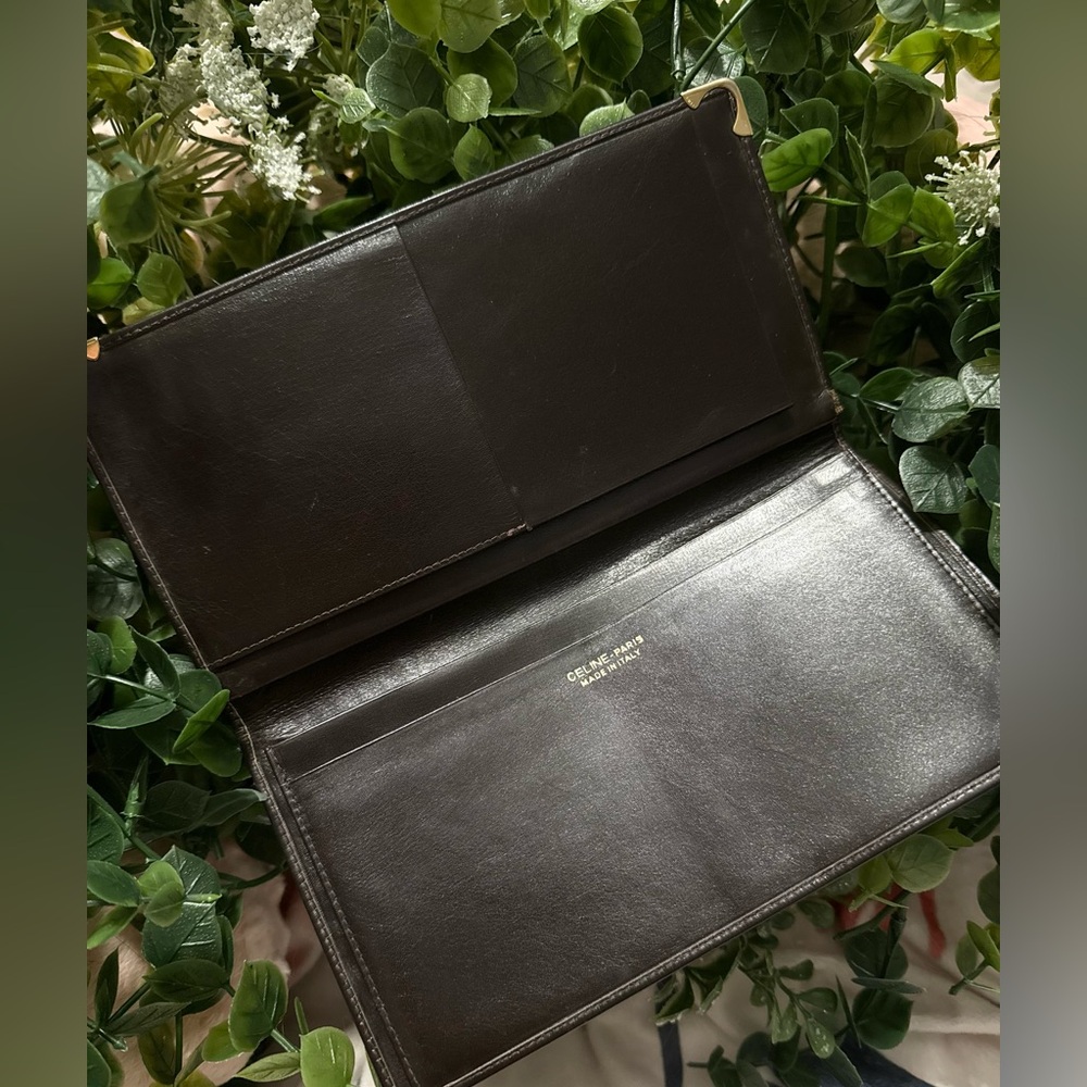 Celine Black Leather Wallet - Picture 4 of 11